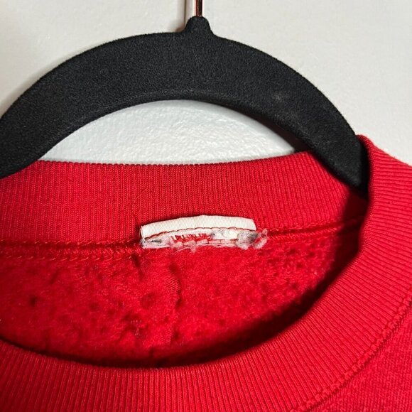 Vintage Disney Mickey Mouse red crewneck sweatshirt - Picture 3 of 4